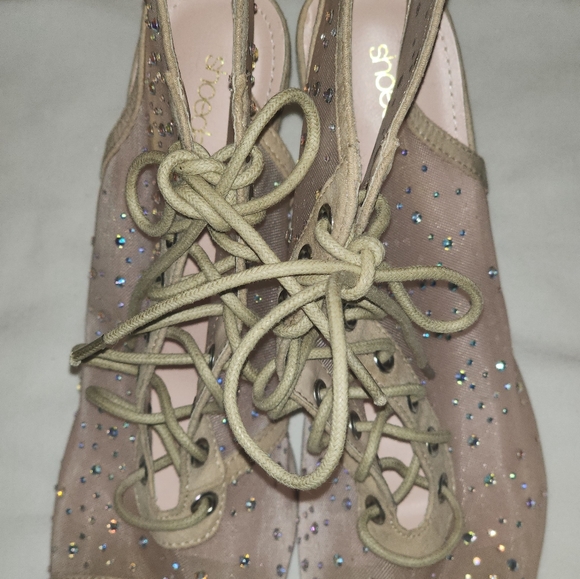 Shoedazzle pep toe Stilletto Rhinestones - Picture 3 of 3